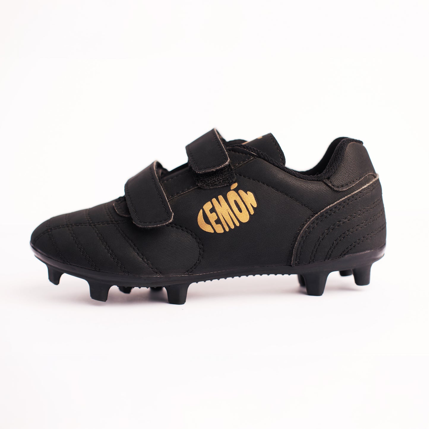 Lemon Series 1 Football Boots (With Velcro) - Black